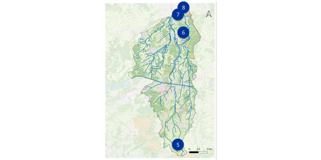 Overzicht locaties acties sponslandschappen