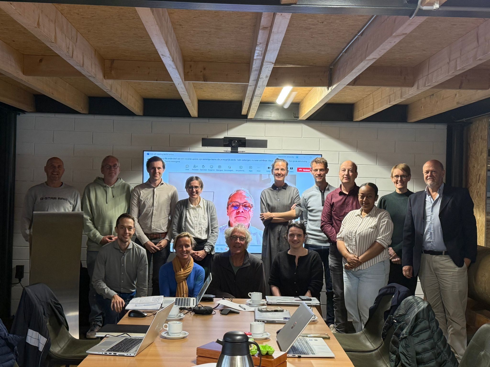 groepsfoto startvergadering