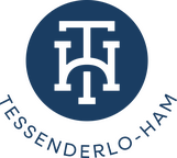 Tessenderlo Ham logopackage logo staalblauw