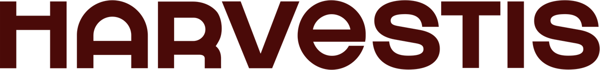 Harvestis logo RGB bordeaux