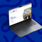 Mockup met website