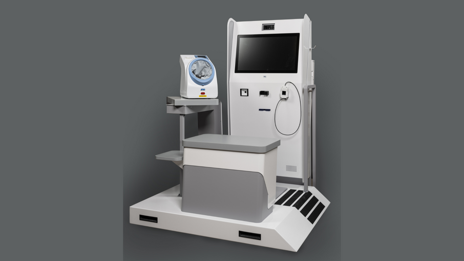 De zelftestkiosk van BeWell Innovations