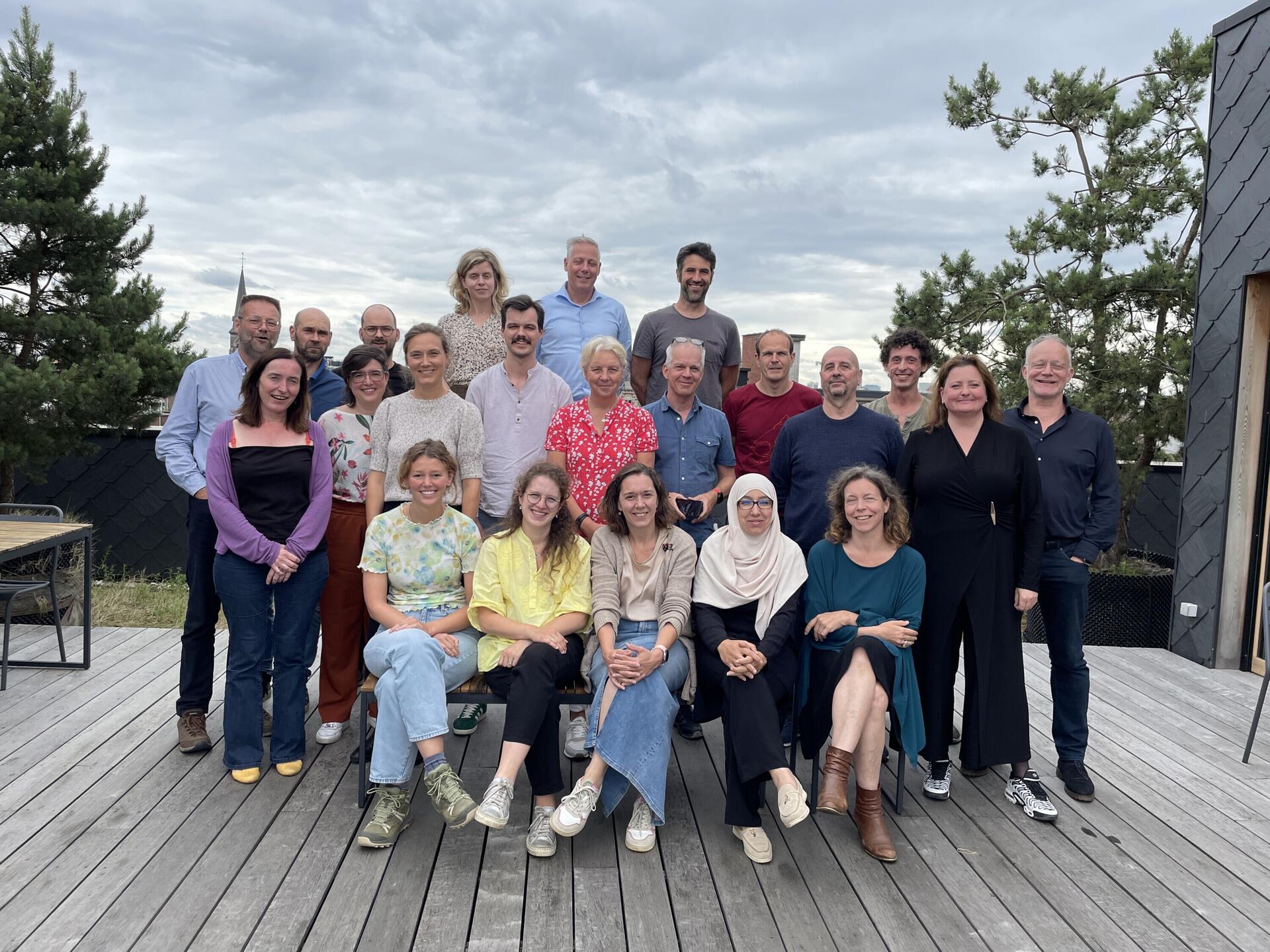 Foto met alle projectpartners.