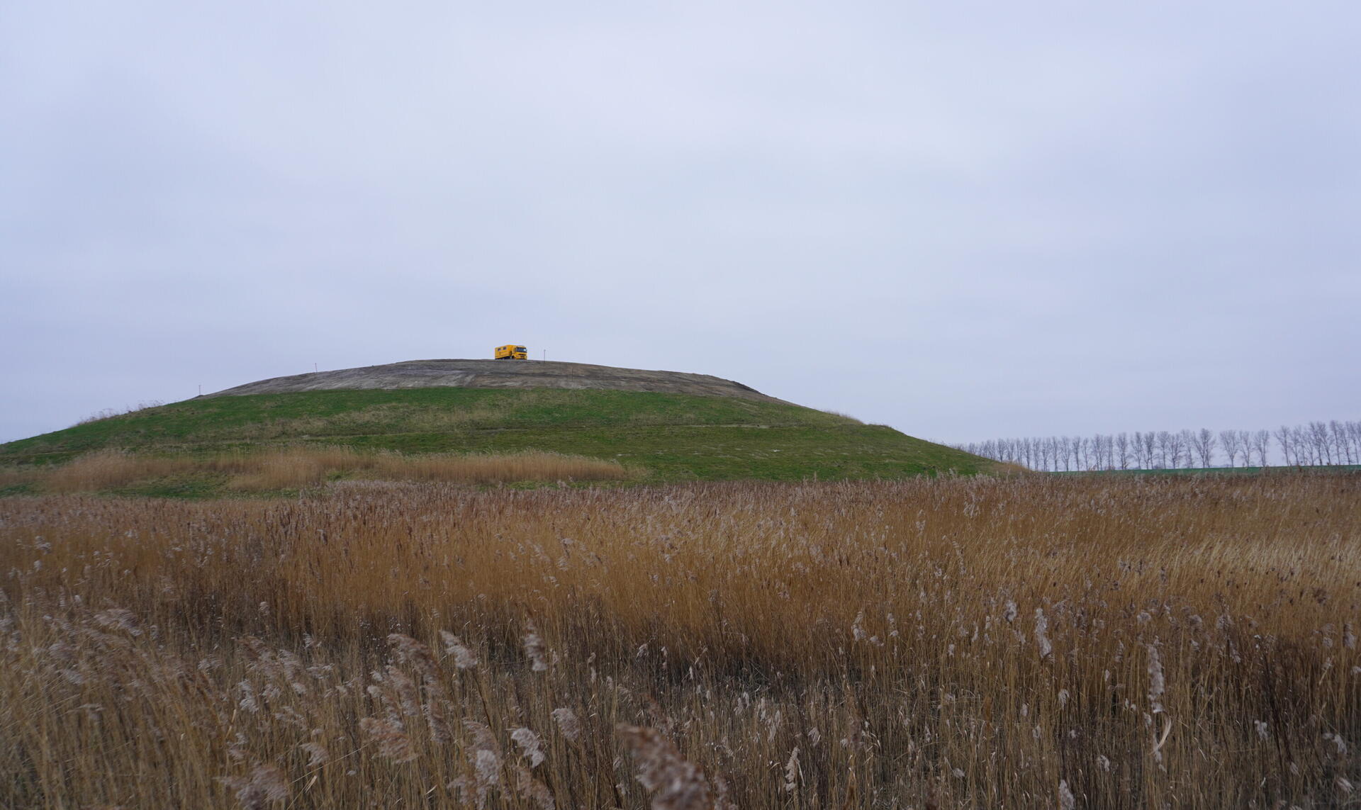 Panoramaheuvel in de Hedwigepolder
