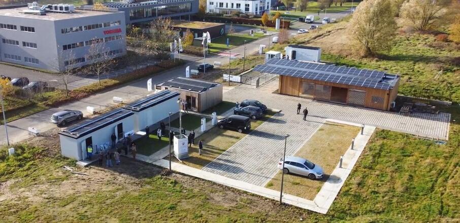 GEP Smart Village Lab bestaande infrastructuur zonder tekst in foto