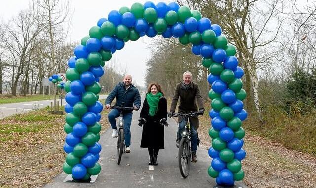 Nieuwe fietspad