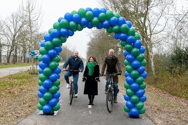 Nieuwe fietspad