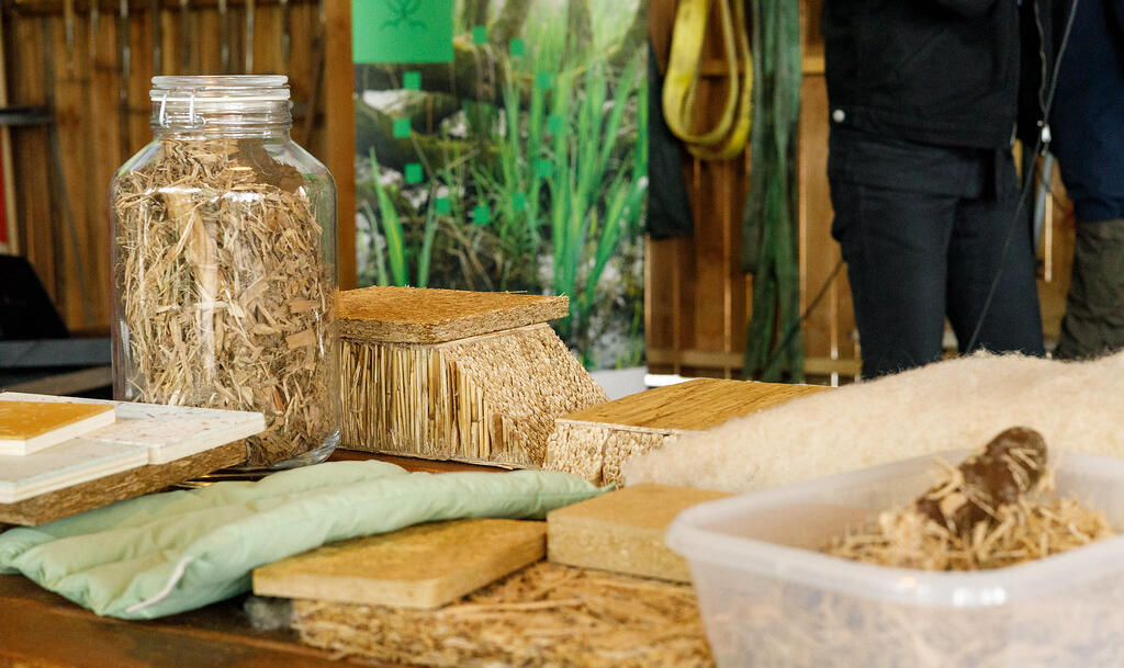 Een impressie van lokale en natuurlijke materialen.