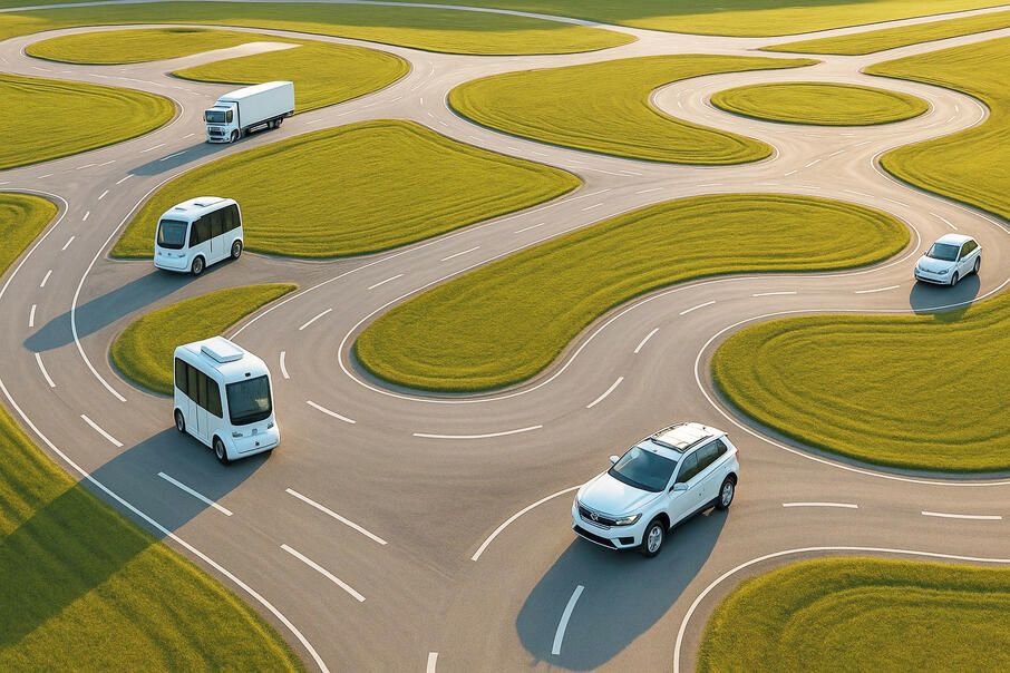 CCAM Proving region road