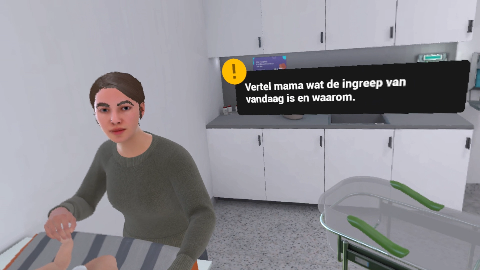 Visual uit de VR-training van OneBonsai en SyncVR