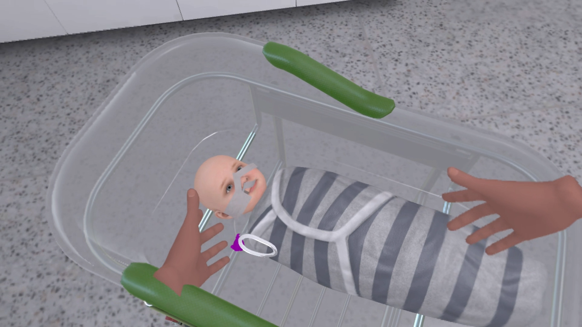 Visual uit de VR-training van OneBonsai en SyncVR