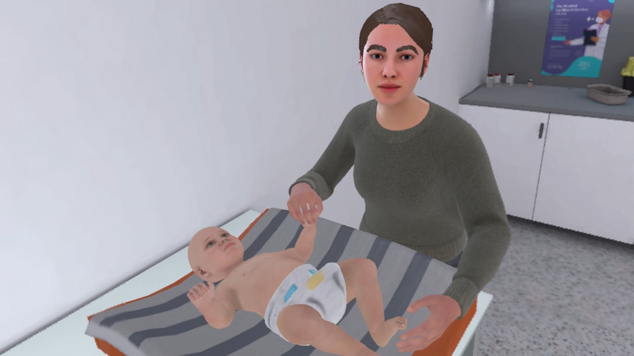Visual uit de VR-training