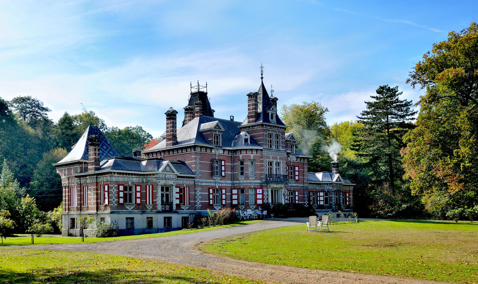 Hof ter Laken door Bruno Janssens