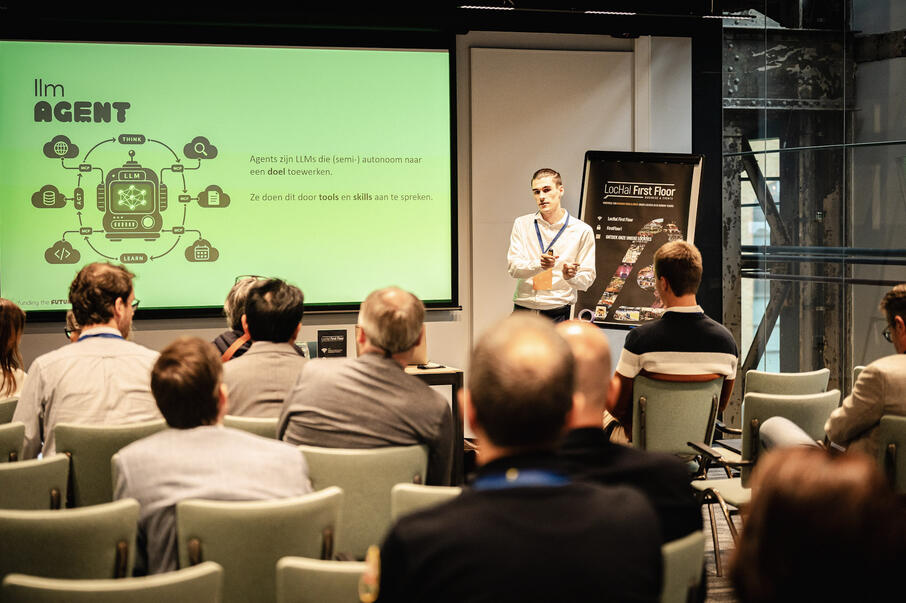Workshop van Art-IE tijdens Funding the Future