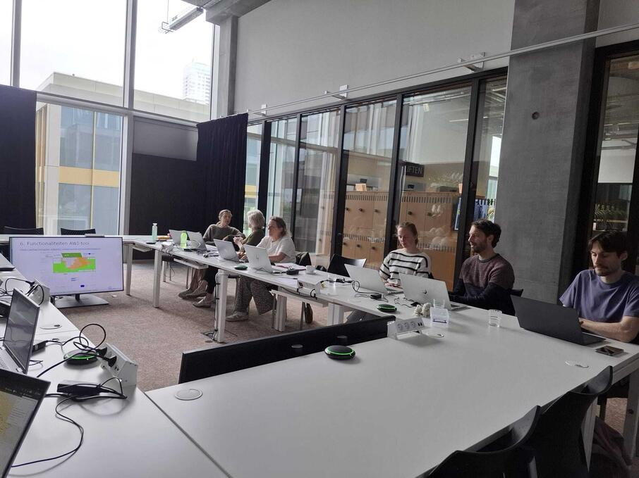 Interne test AWI-tool (c) Vlaamse Landmaatschappij