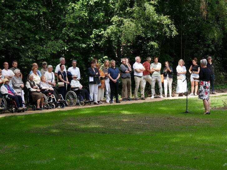 Opening kloostertuin 1