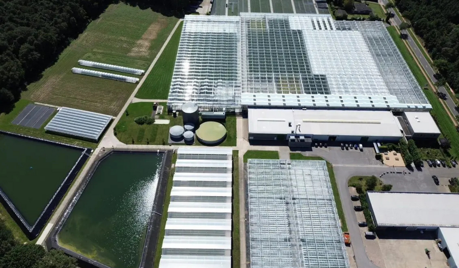 Site Hoogstraten luchtfoto