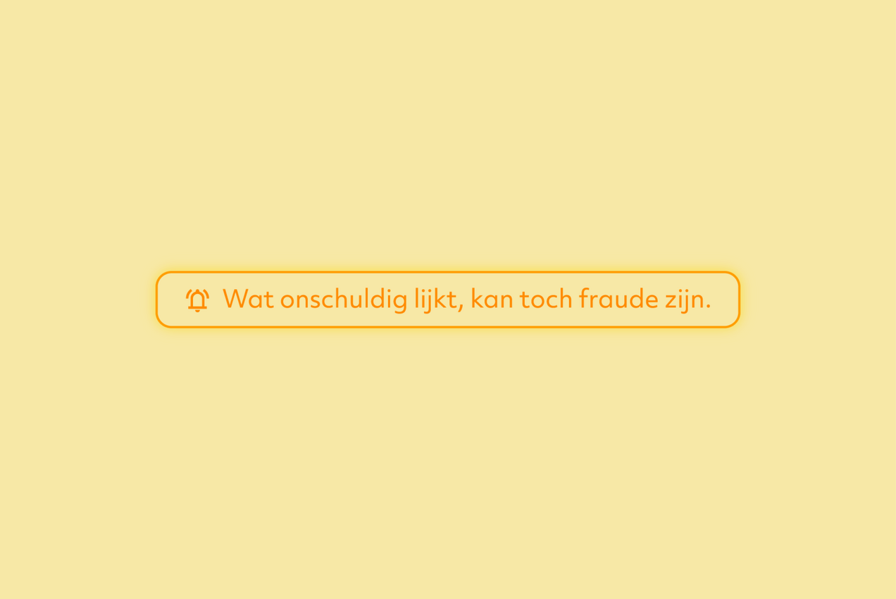 Waarschuwing fraude