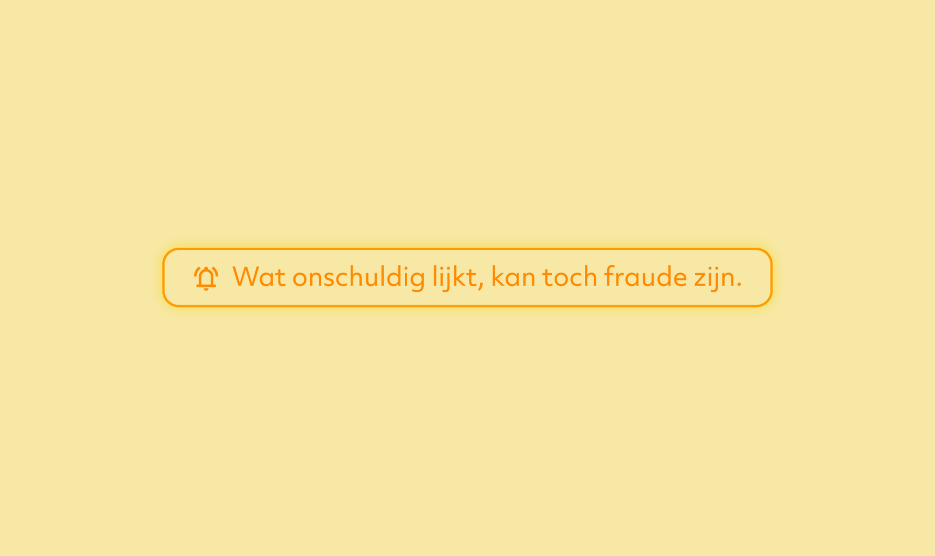 Waarschuwing fraude