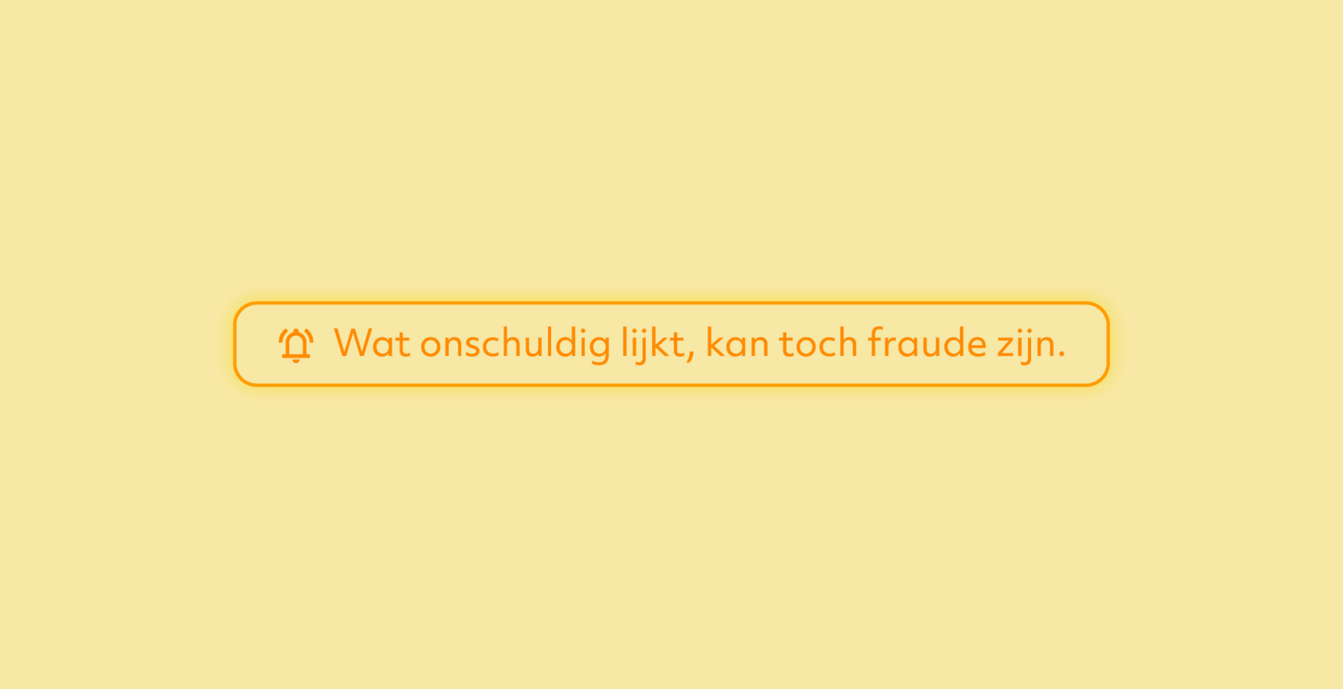 Waarschuwing fraude