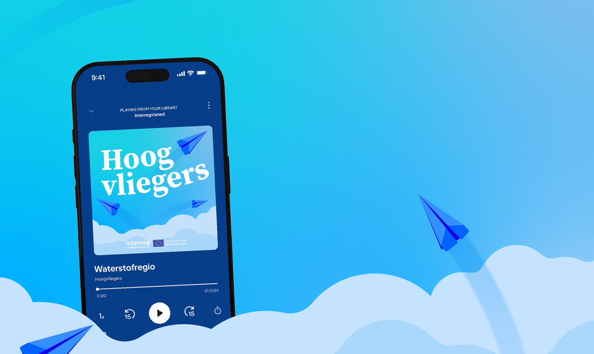 Mock-up van spotify